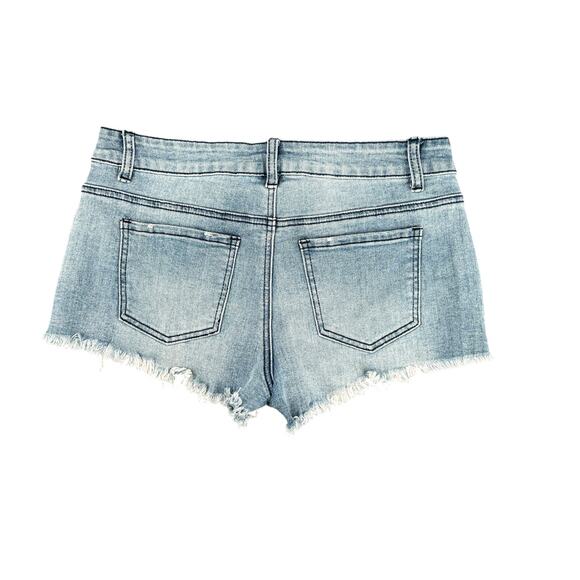 Empyre Jenna NWT Cut Off Denim Jean Shorts Mini Size 5 Casual Summer Jrs - Picture 5 of 5